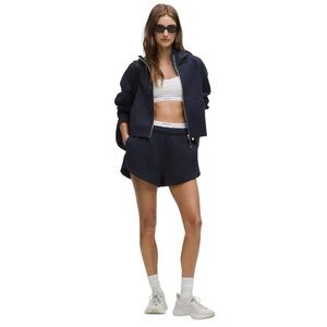 Lululemon Women’s Scuba Ovsersized Full Zip in True Navy Size XS/S